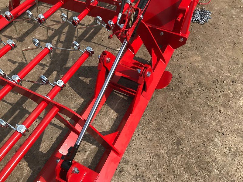 JAR-MET 6m 10mm Zinken Hydraulisch Klappbar Wiesenstriegel