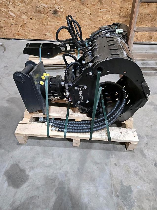 Sortiergreifer Ms 01 Häner 1 - 3 t Komplett mit Rotator und Schläuchen