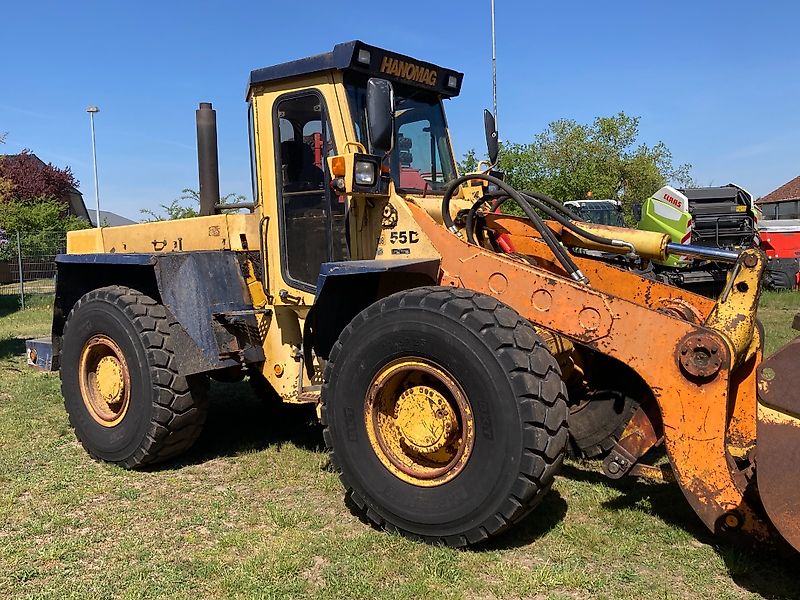 Hanomag 55 D - Überladehöhe über 4 m