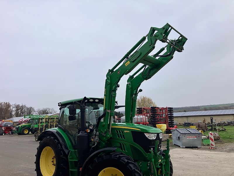 John Deere 6135R + FL 643R
