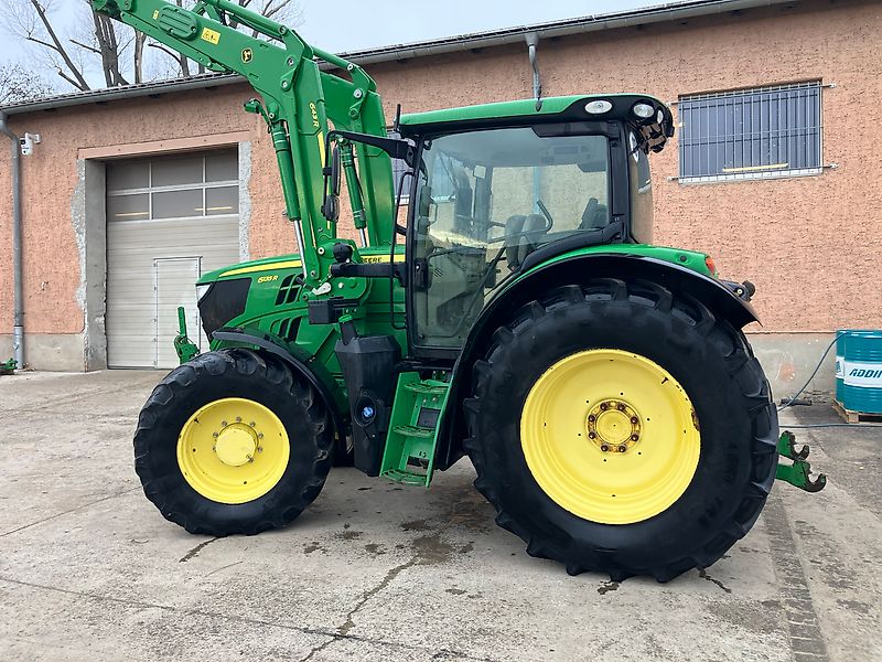 John Deere 6135R + FL 643R