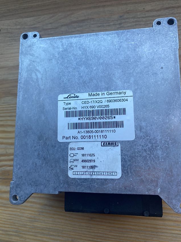 Linde CED -17/X2Q / 6903603604 0018111110 Claas (Części zamienne)