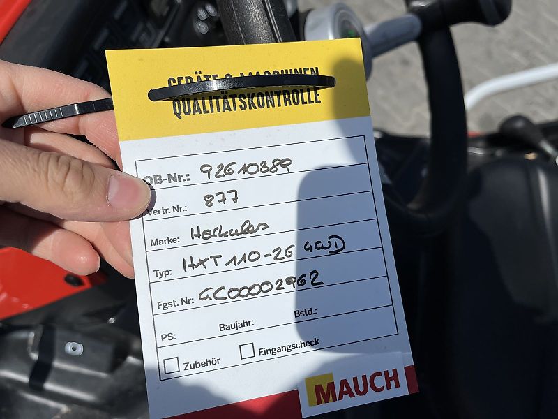 Herkules HXT 110 - 26 Allrad Hochgrasmäher 8h