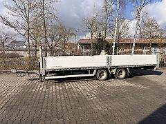 Humbaur 14,4 t Tandem- Pritschenanhänger- Tieflader