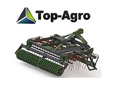 Awemak Strohlstriegel mit Prismenwalze 3m Prograsser für Grünland PG30