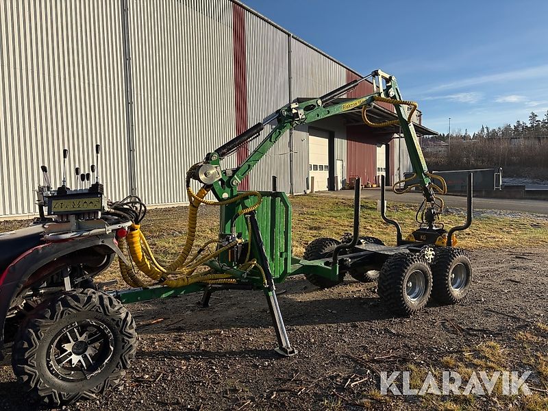 Kellfri SV20/GL42 Vagn med kran för ATV