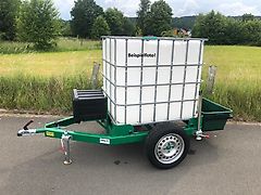 Joma-Tech Anhänger AquaCarrier Mobile Weidetränke für IBC Container 1000l Wasserfässer Weidetränke