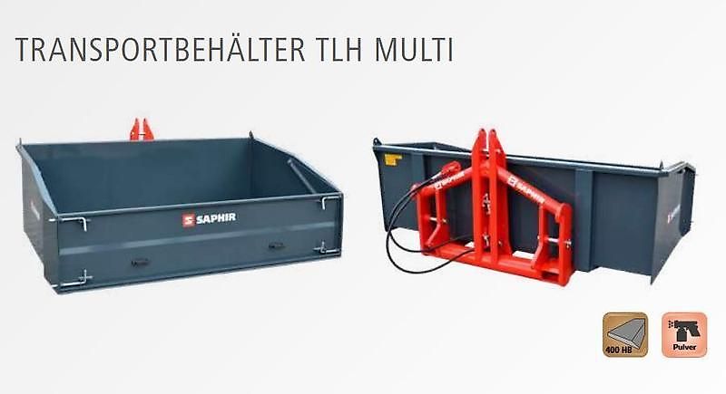 Saphir Hochkippschaufel TLH 220 Multi Tranportbehälter lagernd