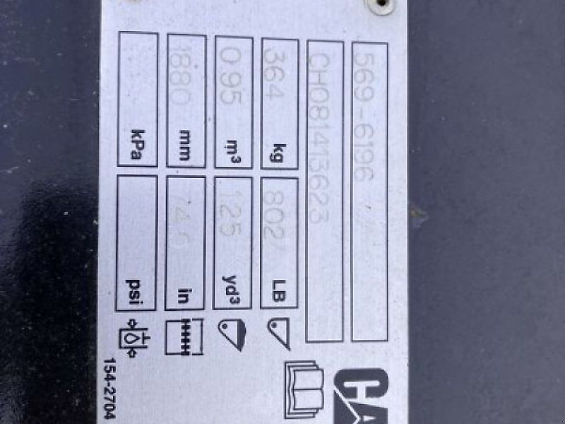 Caterpillar Z- CAT ERDBAUSCHAUFEL 0,95 M³