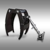 Jansen Greifer für Schreitbagger Jansen MB-360°, Greifer, Zange