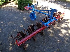 Rau Hackgerät 6 reihig mit Exaktsteuerung Hackschutzscheiben je Reihe 3 Hackschare alleArbeitswerkzeuge Stufenlos Verstellbar