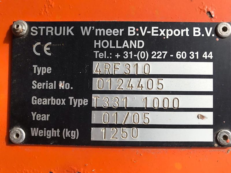 Struik RF 310 ruggenfrees