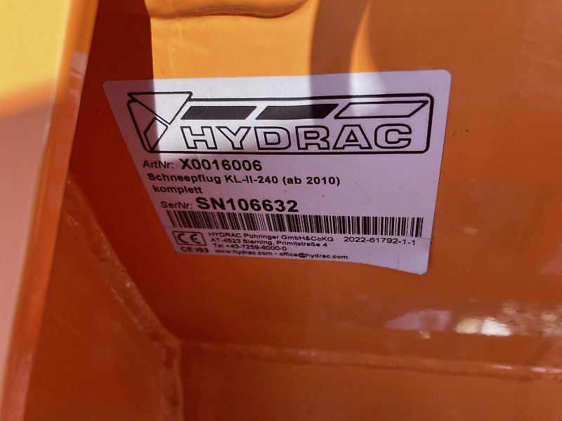 Hydrac KG- KL-II-240 ONLINE