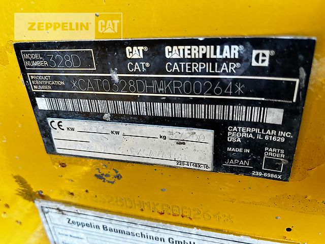 Caterpillar 328DTUNNEL