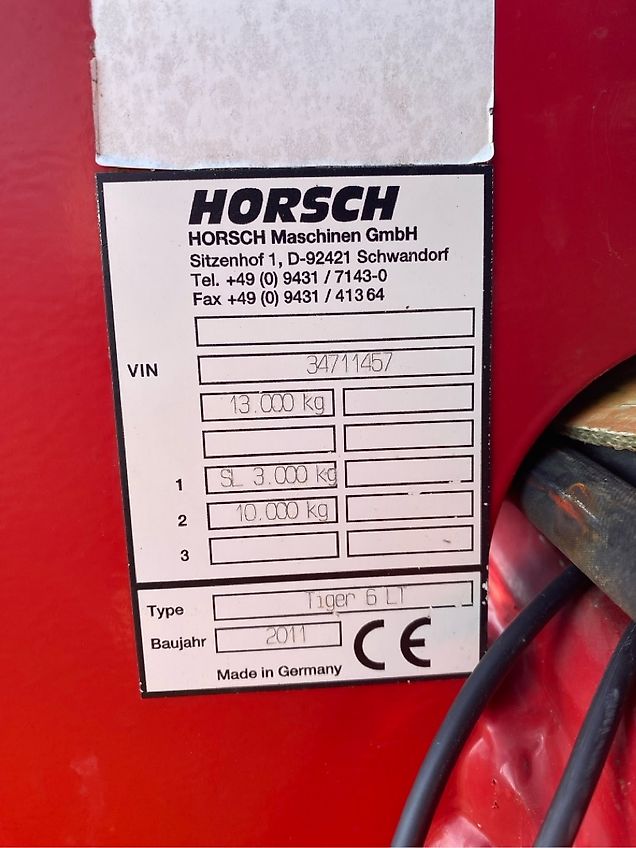 Horsch Tiger 6 LT