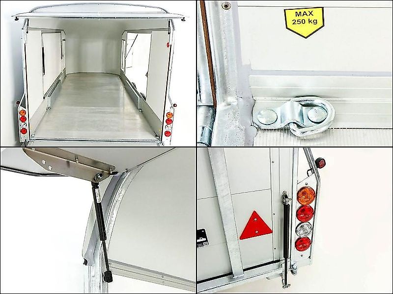 Debon Kofferanhänger Roadster C1000 200x500x200cm 3,5t grau