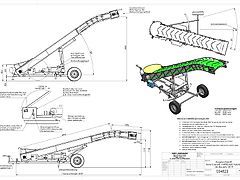 EURO-Jabelmann Förderband, EURO-Carry 4900/650, elektrisch/hydraulisch, schwenkbar, NEU