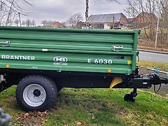 Brantner E 6030 - 6 to - 3 m Brücke -- Breitreifen 15.0 / 55 - 17 ( 10) - für mehr Federung = Fahrkomfort - komplett KTL- u. Pulverbeschichtet