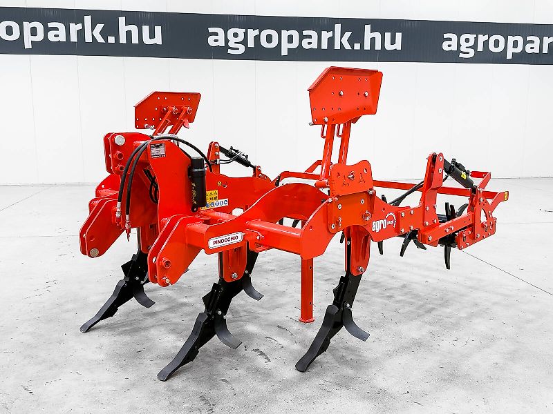 Gaspardo Pinocchio 250/5 2,5 m subsoiler, 45 cm working depth, 5 tines, hydraulic twin spike roller