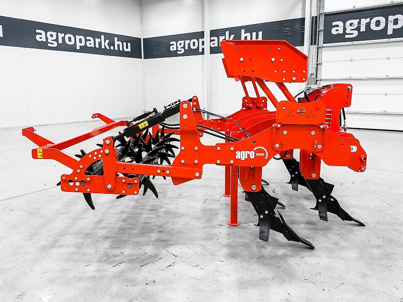 Gaspardo Pinocchio 250/5 2,5 m subsoiler, 45 cm working depth, 5 tines, hydraulic twin spike roller