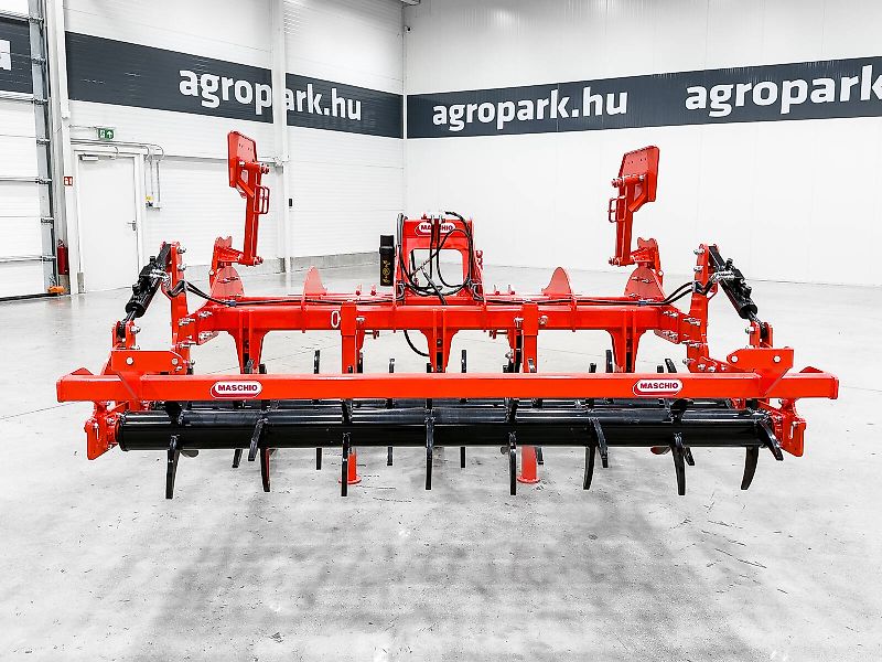 Gaspardo Pinocchio 250/5 2,5 m subsoiler, 45 cm working depth, 5 tines, hydraulic twin spike roller