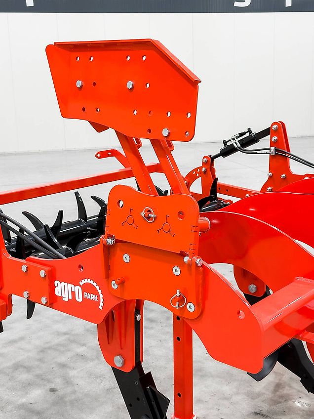 Gaspardo Pinocchio 250/5 2,5 m subsoiler, 45 cm working depth, 5 tines, hydraulic twin spike roller