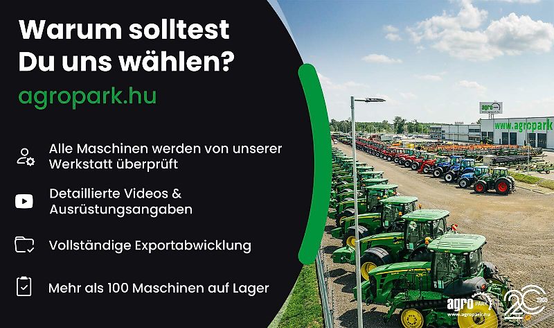 Gaspardo Pinocchio 250/5 2,5 m subsoiler, 45 cm working depth, 5 tines, hydraulic twin spike roller