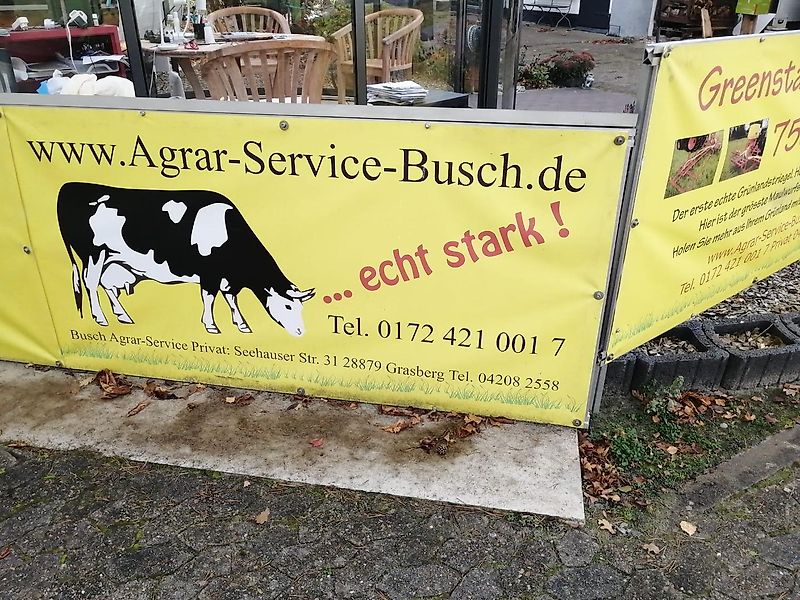 Howard Howard Bodenfräse HB 120 mit 315cm Arbeitsbreite 72 Messer 100% Model Bodenfräse mit Seitlichen Stützrädern