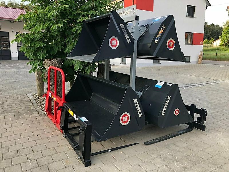 Stoll Schaufel Robust M 2,40 m Palettengabel Frontladerschaufel