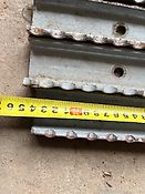 Claas gebr. Förderleisten, ca 74 cm lang, evtl. mit leichten Beschädigungen, Paketpreis für 20 Stück