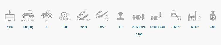 Stark KDL 180 Mulcher / Schlegelmulcher / Böschungsmulcher