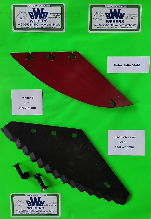 Strautmann Messer für Strautmann Mischschnecken