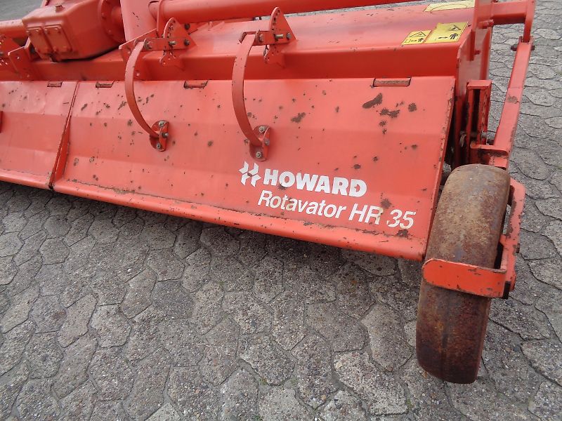 Howard Howard Bodenfräse Modell HR35 305DU Arbeitsbreite 315 cm mit 500 mm Stützräder zur exakten Tiefenführung keine Maschio, Celli, Krone, Fräse mit Drehzahlverstellung