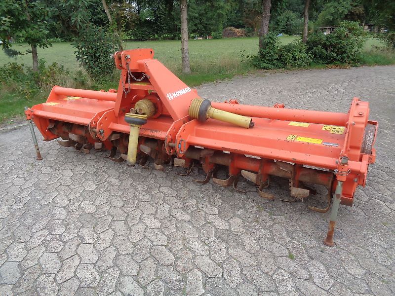 Howard Howard Bodenfräse Modell HR35 305DU Arbeitsbreite 315 cm mit 500 mm Stützräder zur exakten Tiefenführung keine Maschio, Celli, Krone, Fräse mit Drehzahlverstellung