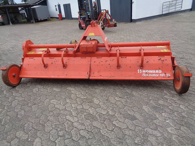 Howard Howard Bodenfräse Modell HR35 305DU Arbeitsbreite 315 cm mit 500 mm Stützräder zur exakten Tiefenführung keine Maschio, Celli, Krone, Fräse mit Drehzahlverstellung
