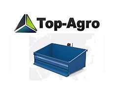 Metal-fach Lagerausverkauf TOP-AGRO Heckcontainer Basic HCB NEU!!! Breite 1,0/1,25/1,5m