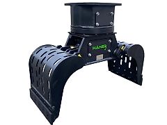 HSOGx 2.4 Sortiergreifer Häner Minibagger MS03 MS01 MS08 Lehnhoff Mehrzweckgreifer kompatibel