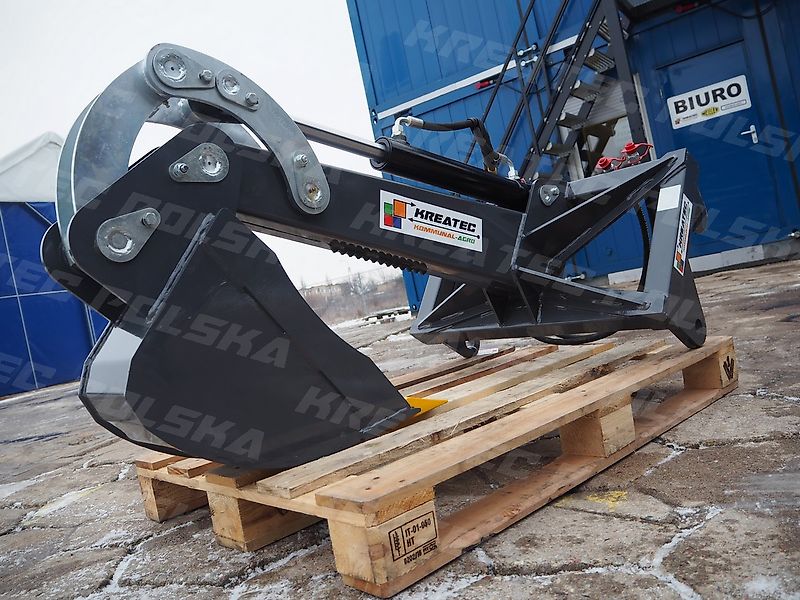 KREATEC Baggerarm KR-KOP-3 für Schaeffer, Bobcat, Avant, Giant, Toyo mit Hardox 500