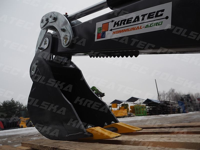 KREATEC Baggerarm KR-KOP-2 für SMS, Weidemann, Eurotrac, Manitech usw. mit Hardox 500