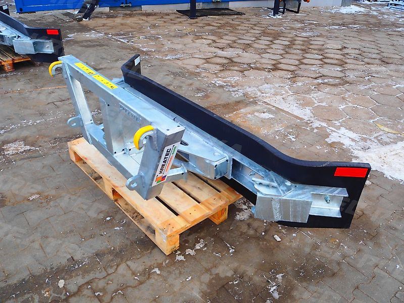 KREATEC Gummischieber mechanisch verzinkt für Hauer, Agram usw.