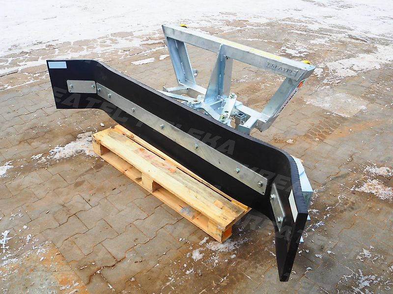 KREATEC Gummischieber mechanisch verzinkt für Hauer, Agram usw.