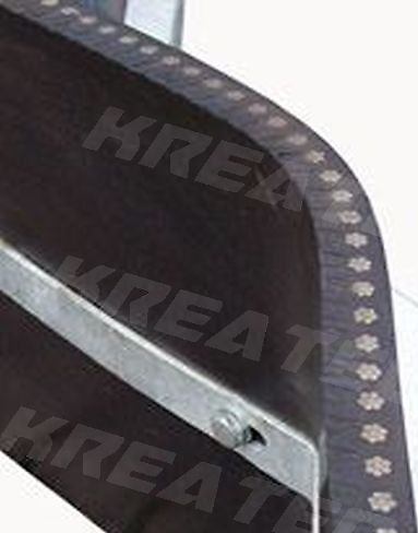 KREATEC Gummischieber mechanisch verzinkt