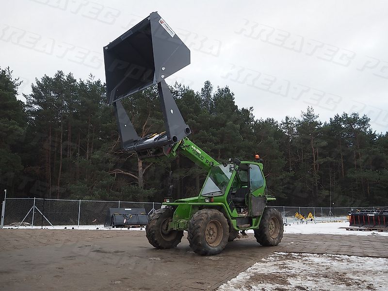 KREATEC Hochkippschaufel 3XL für Manito, Merlo, CAT, Claas, JD,usw