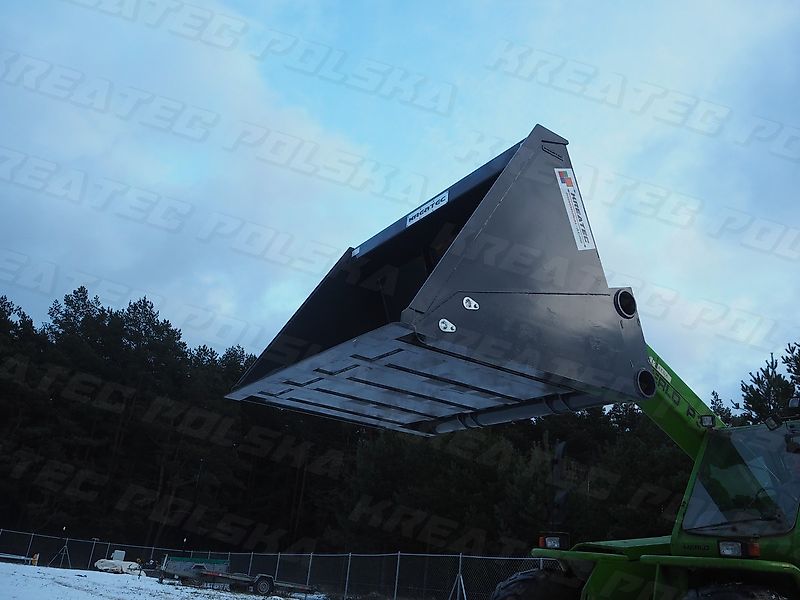 KREATEC Hochkippschaufel 3XL für Manito, Merlo, CAT, Claas, JD,usw