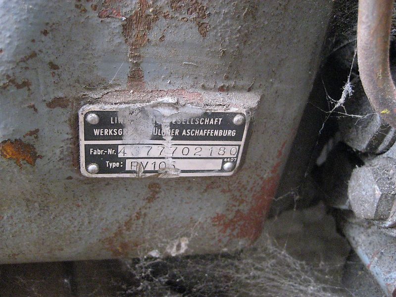 Linde Hydraulikpumpe Hydrostat Linde PV 103