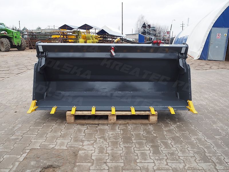 KREATEC Schaufel KR-4W1-HEAVY /Klappschaufel 2,6m mit Hardox 500