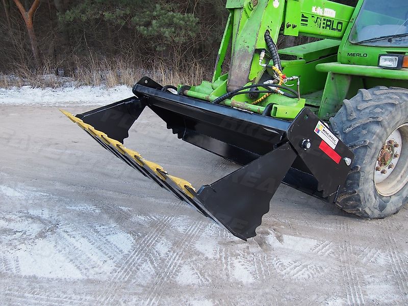 KREATEC Schaufel 4in1 / Klappschaufel HEAVY, Manitou mit Hardox 500