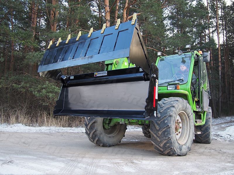 KREATEC Schaufel 4in1/Klappschaufel HEAVY mit Hardox 500