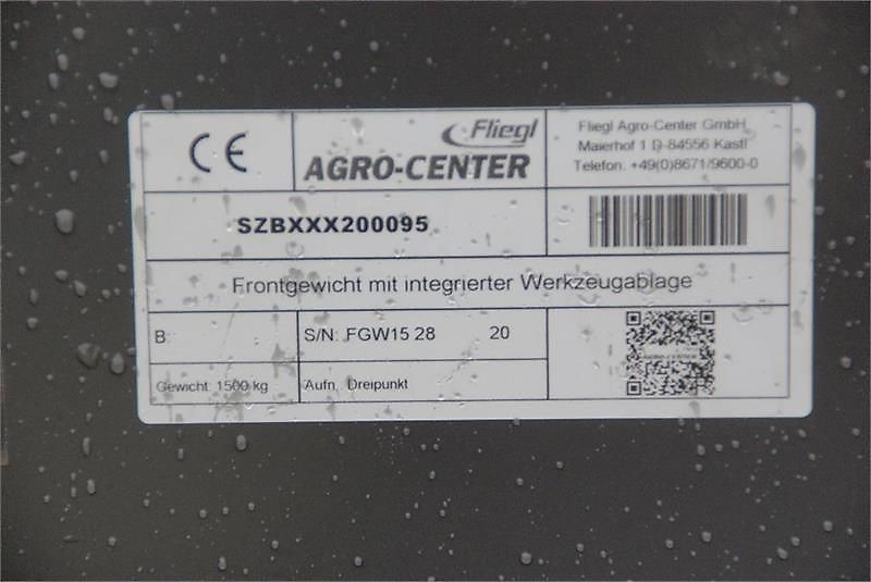 Fliegl Frontvægt 1500 kg