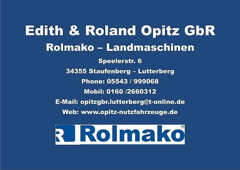 Rolmako Frontscheibenegge - 3,0 m